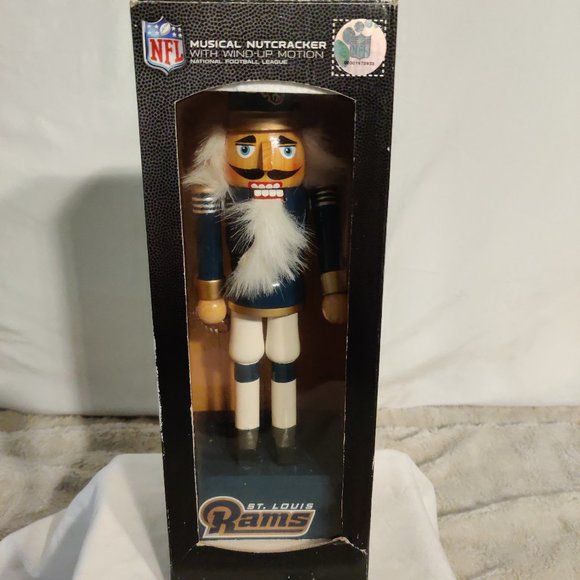 NFL St Louis Rams Nutcracker by SC Sports - Picture 2 of 6